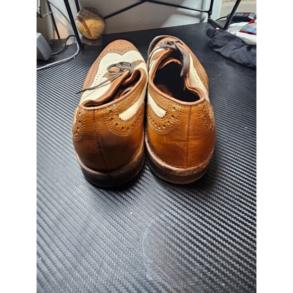 Allen Edmonds Broadstreet wingtip mens 10.5 B - Picture 3 of 7